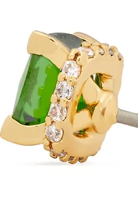 Square Crystal Stud Earrings