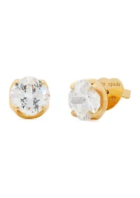 Spade Flower Stud Earrings