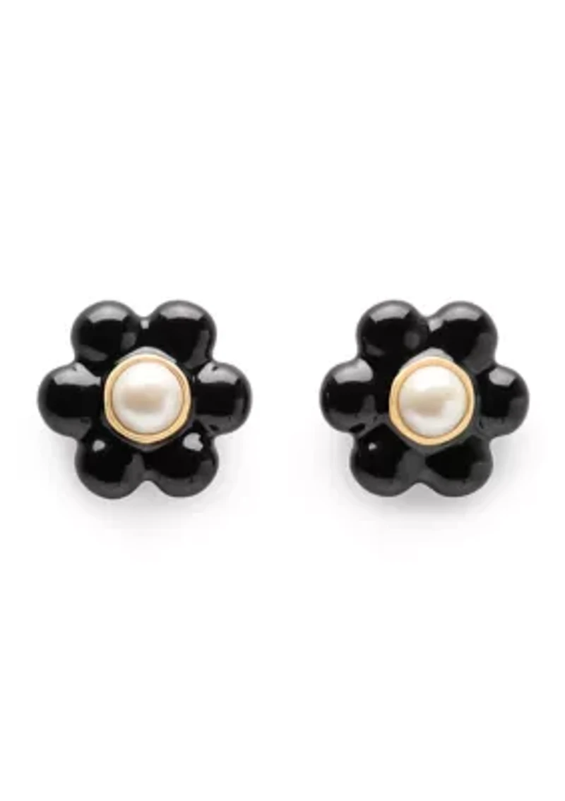 Petal Puff Stud Earrings