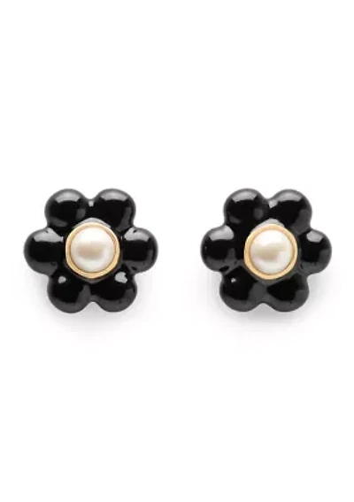 Petal Puff Stud Earrings