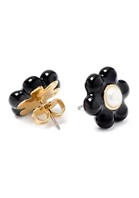 Petal Puff Stud Earrings