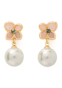 Pastel Petals Drop Earrings
