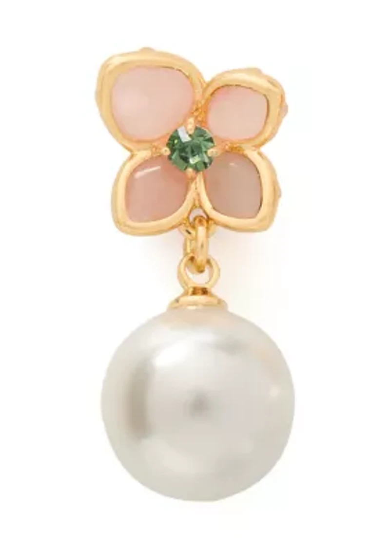Pastel Petals Drop Earrings
