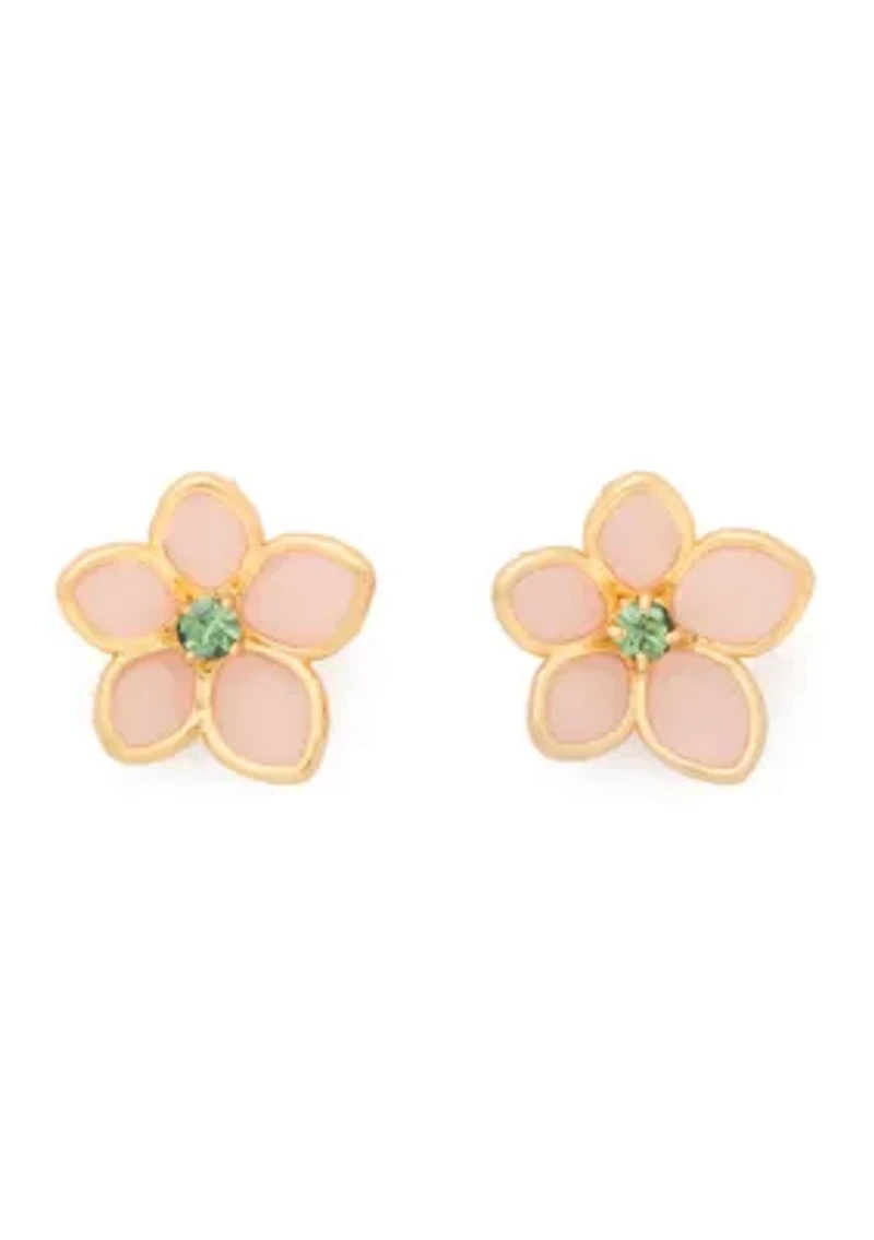Pastel Petals Stud Earrings