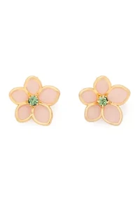 Pastel Petals Stud Earrings