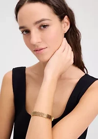 Flower Lace Thin Bangle Bracelet