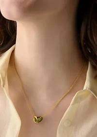 Interlock Small Pendant Necklace