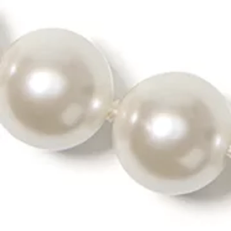 Short Pearl Collar Necklace
