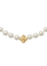 Short Pearl Collar Necklace