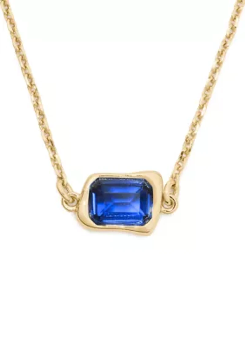 Solitaire Sapphire Bracelet