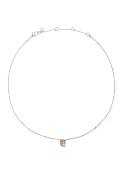 Silver Tone Pendant Necklace