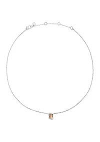 Silver Tone Pendant Necklace