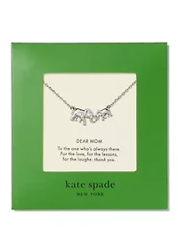 Dear Mom Elephant Pendant