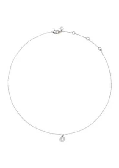 Lucky You Pendant Collar Necklace