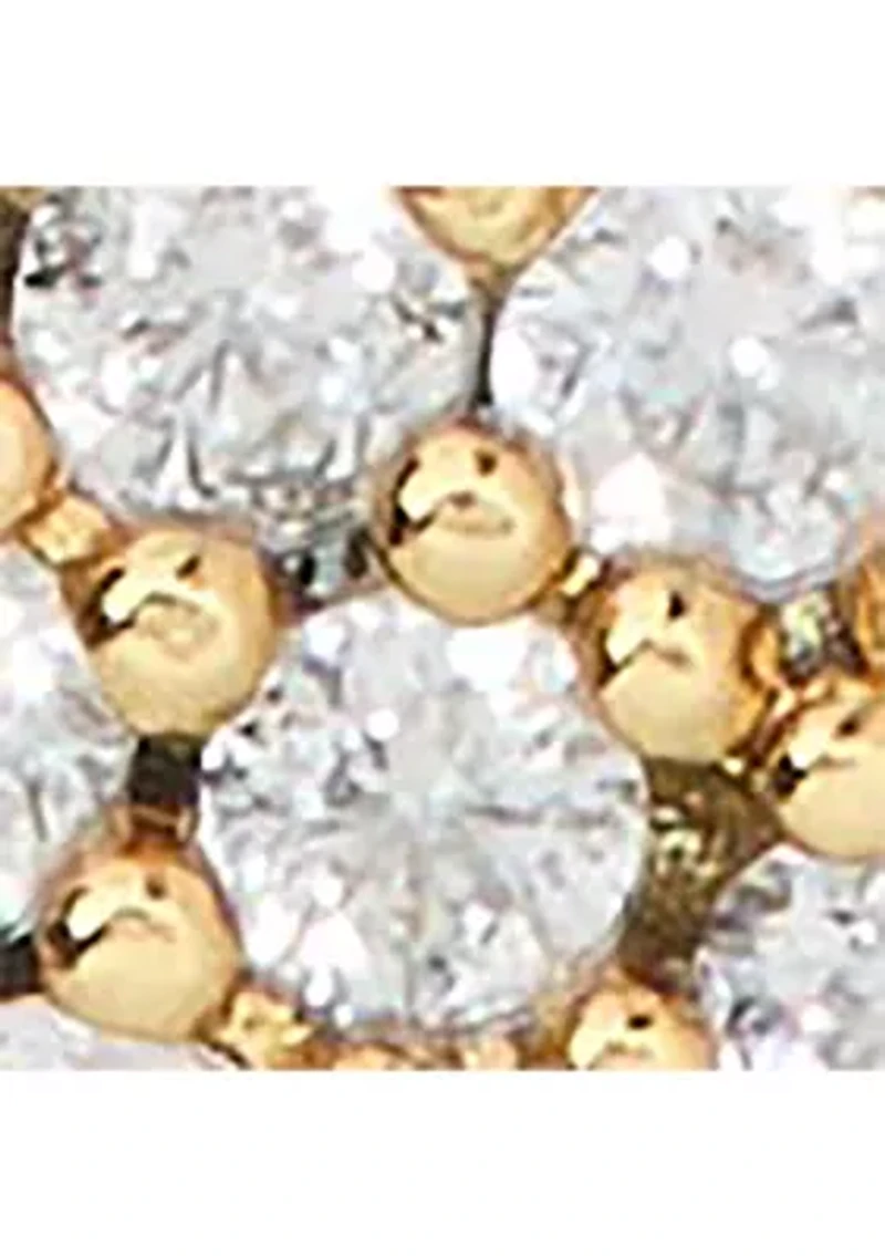 Pavé Heart Pendant Necklace