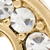 Pavé Horseshoe Studs