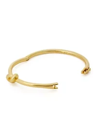Sailor's Knot Hinge Bangle Bracelet