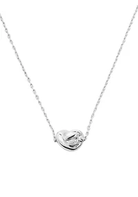 Sailor's Knot Silver Mini Pendant Necklace