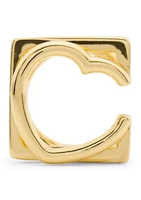 Gold Tone Huggie Clip Earrings