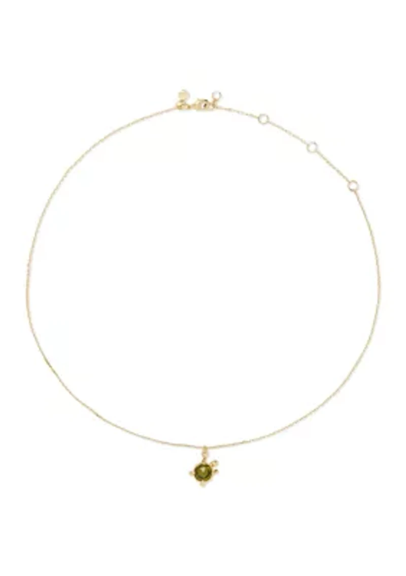 Turtle Pendant Necklace