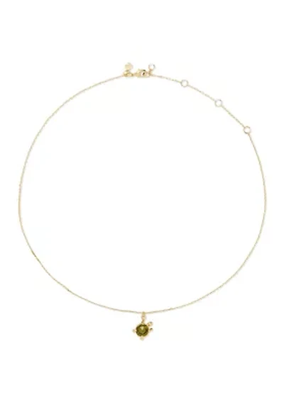 Turtle Pendant Necklace