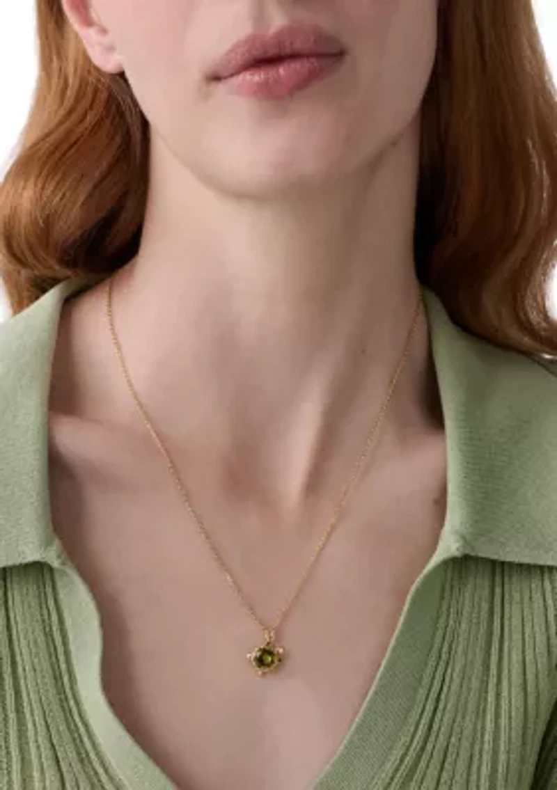 Turtle Pendant Necklace