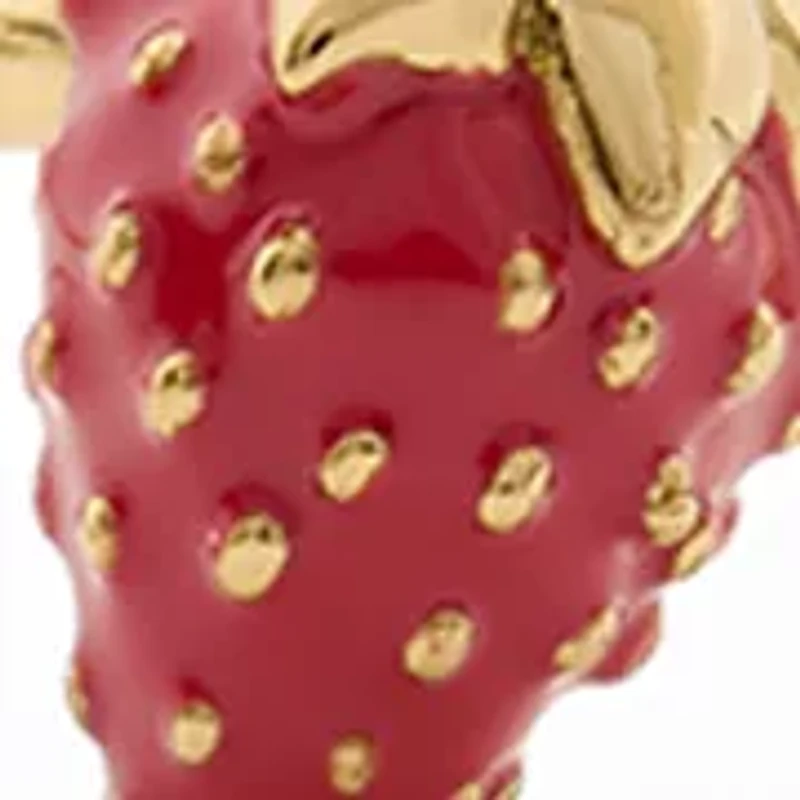 Strawberry Bunny Cuff Bracelet