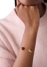 Strawberry Bunny Cuff Bracelet