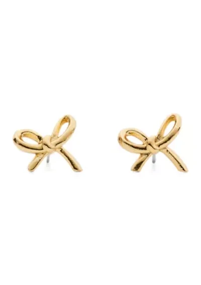 Mini Bow Stud Earrings