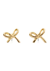 Mini Bow Stud Earrings