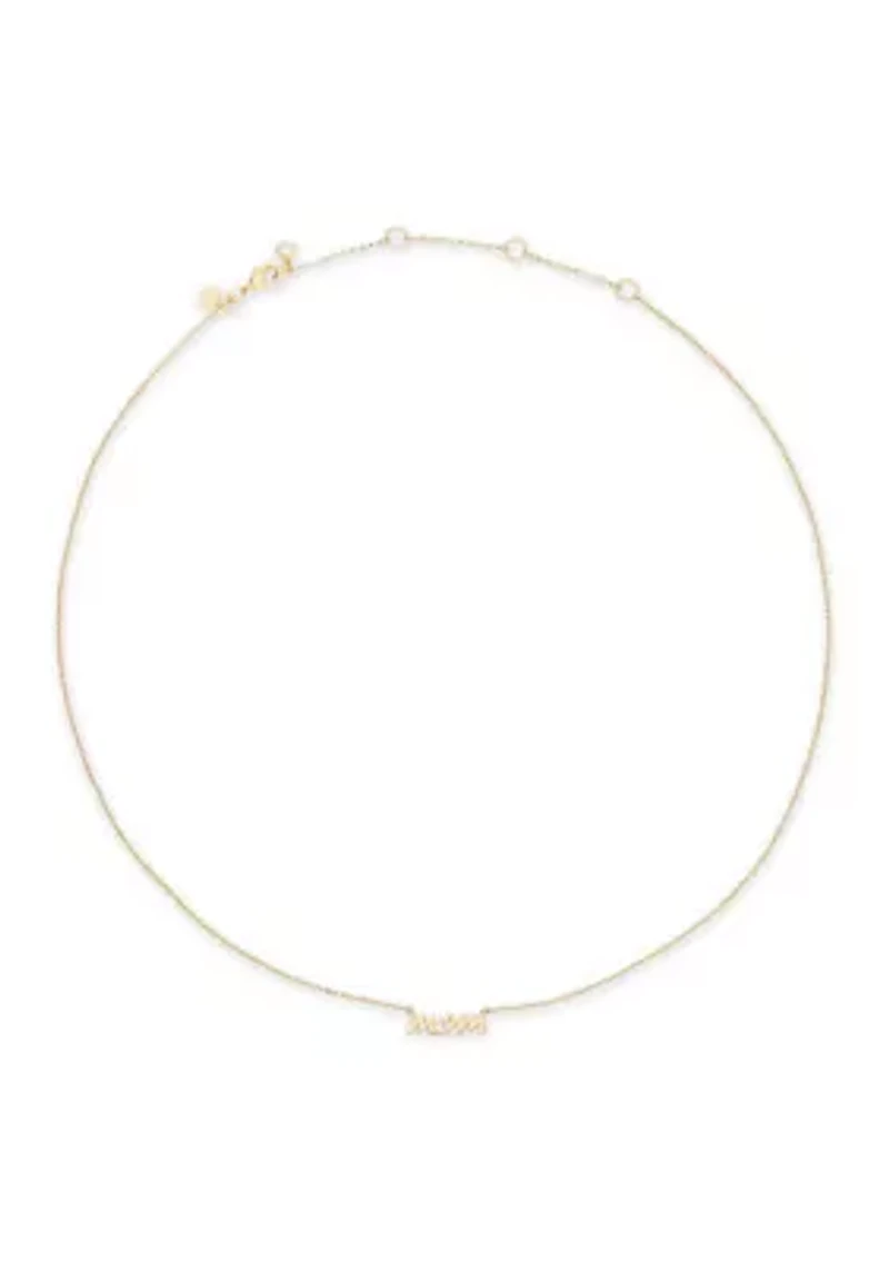 Mom Pendant Necklace