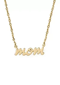 Mom Pendant Necklace