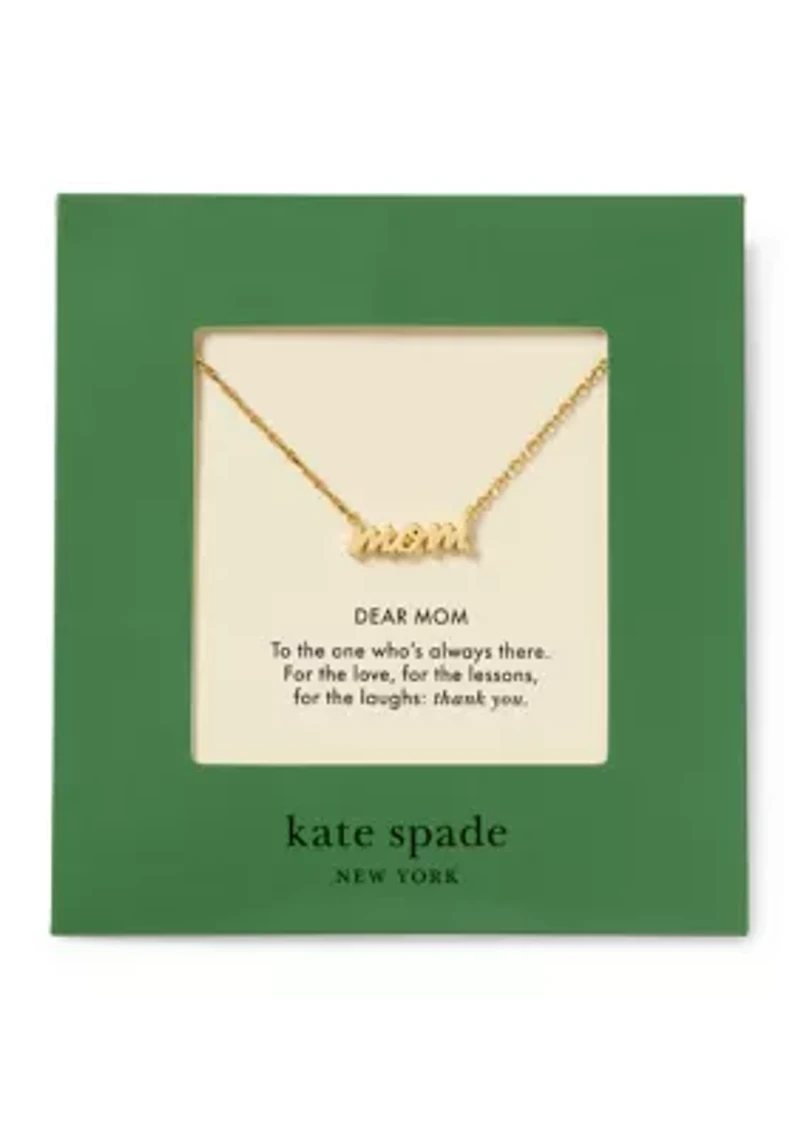 Mom Pendant Necklace