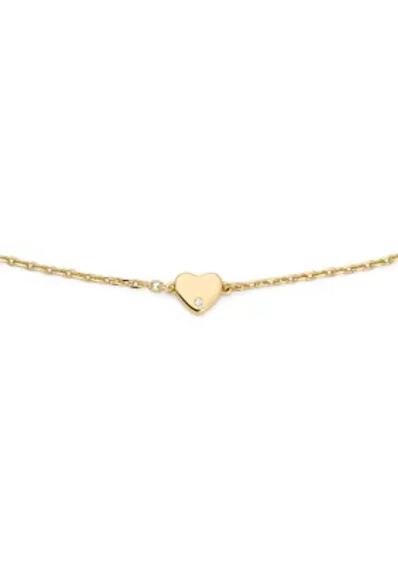 Mini Heart Chain Bracelet