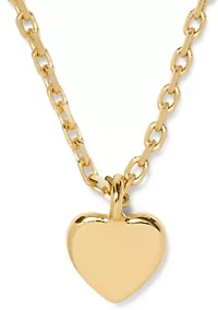 Mini Heart Pendant Necklace