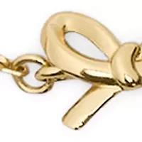 Girlie Pearlie Mini Bow Chain Bracelet