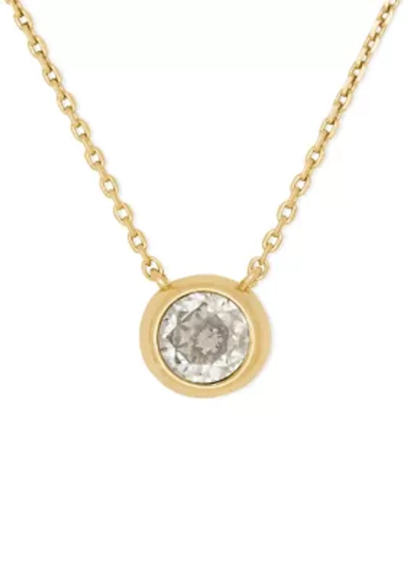 Molten Stone Pendant Necklace