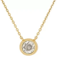 Molten Stone Pendant Necklace