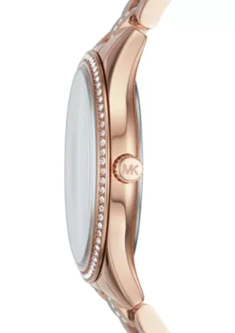 Women's Rose Gold-Tone Lauryn Bracelet Watch