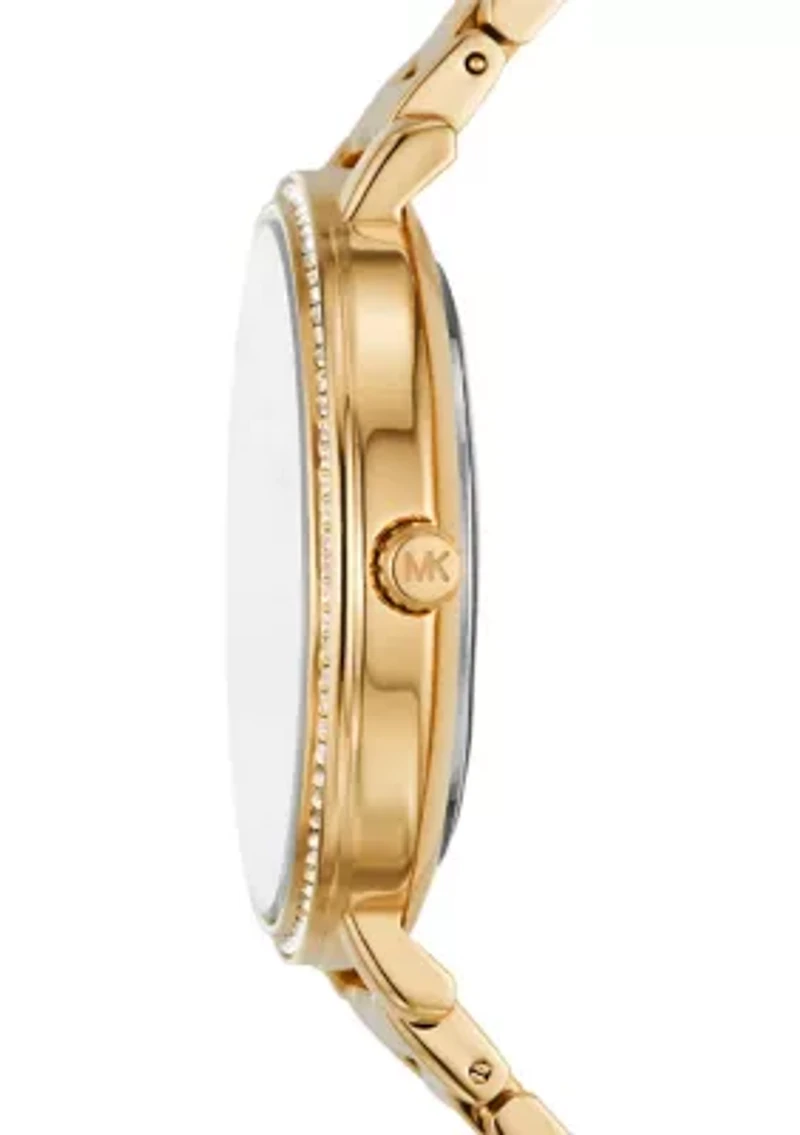 Gold Tone Watch