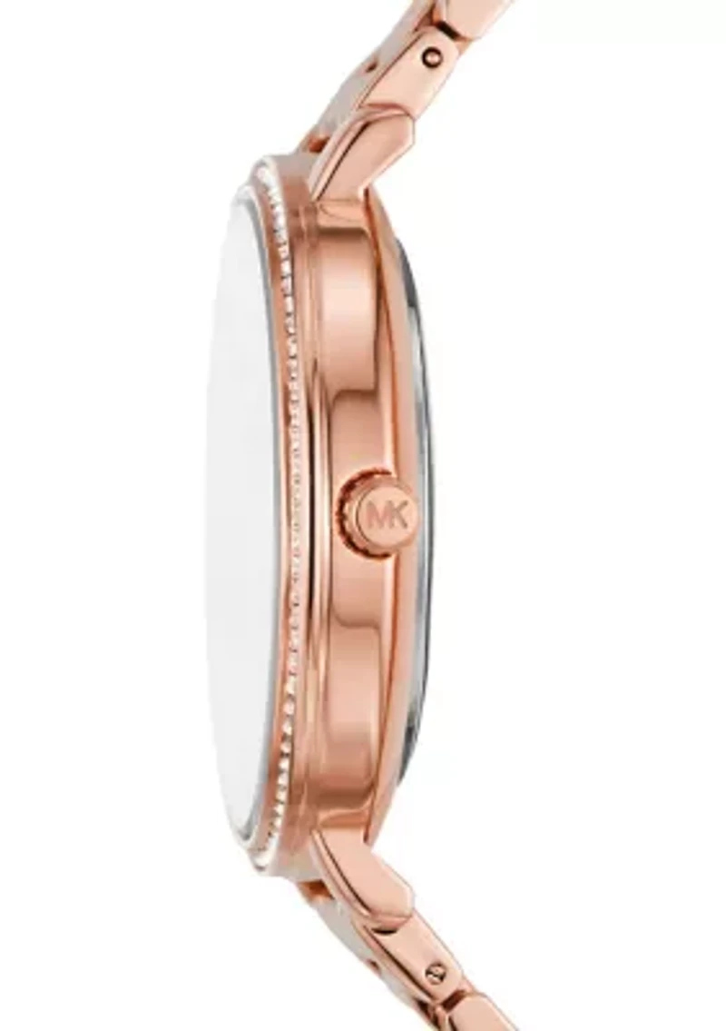 Rose Gold Tone Watch - 38 Millimeter