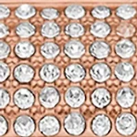 Abbey Three-Hand Rose Gold-Tone Stainless Steel Watch