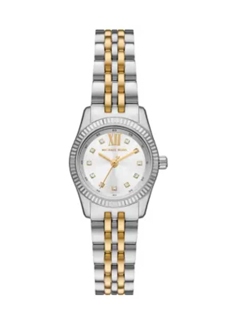 Two Tone Petite Lexington Bracelet Watch