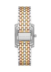 Women's Tri Tone Stainless Steel Watch