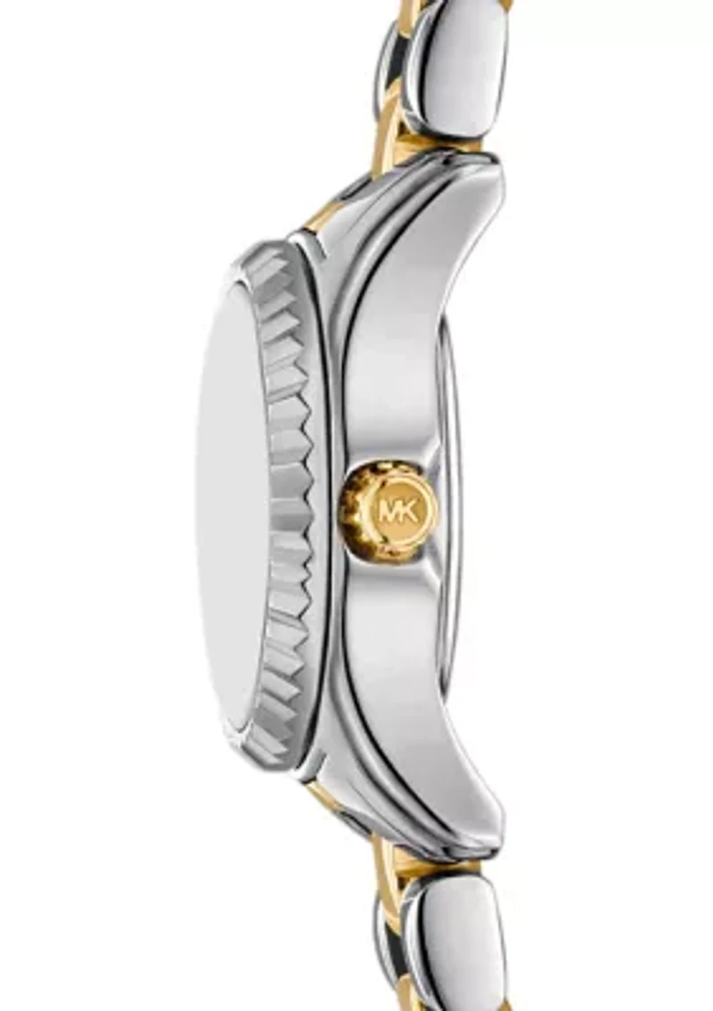 Two Tone Micro Lexington Bracelet Watch