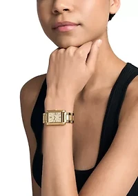 Gold Tone Essex Bracelet Watch