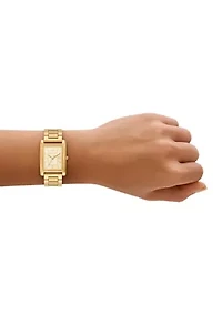 Gold Tone Essex Bracelet Watch