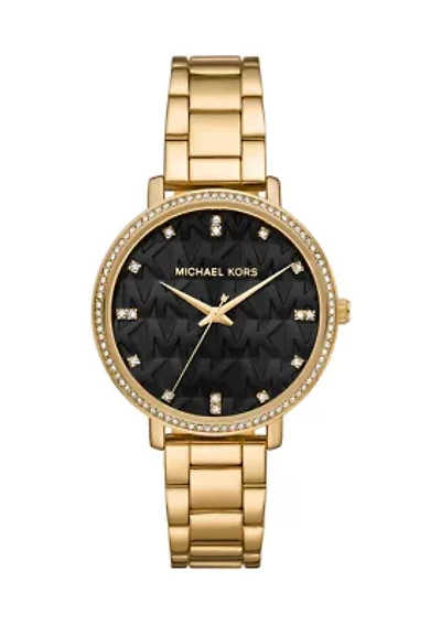 Jet Gold-Tone Watch