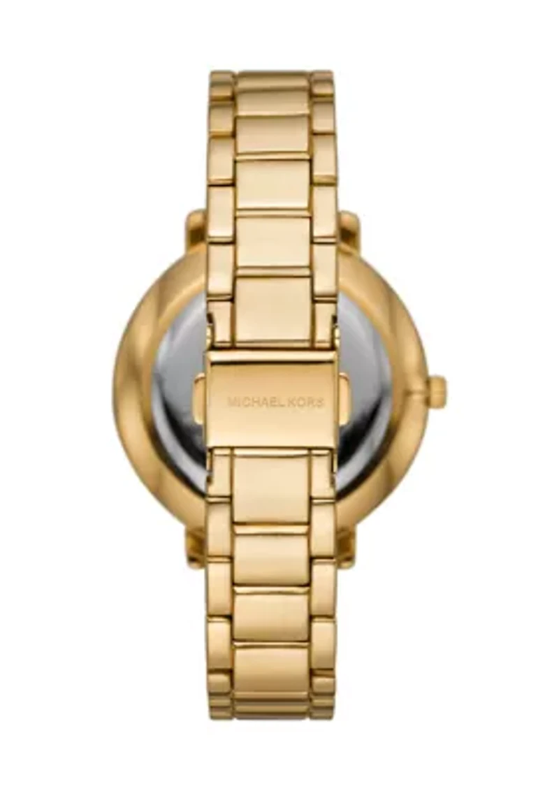 Jet Gold-Tone Watch