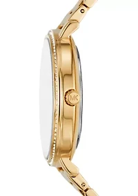 Jet Gold-Tone Watch